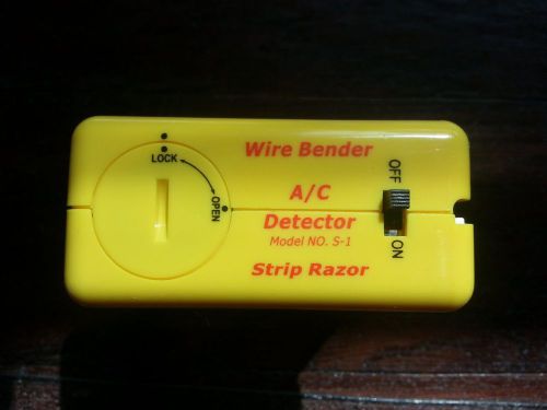 SwitchGrip #S-1 is a wire bender, a/c detectors, strip razor