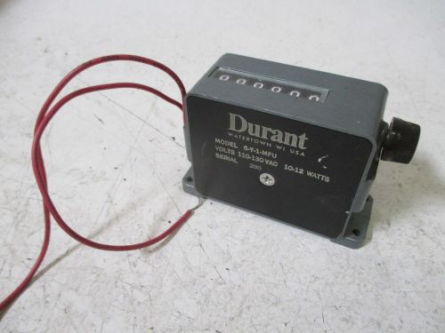 DURANT 6-Y-1-MFU COUNTER *USED*