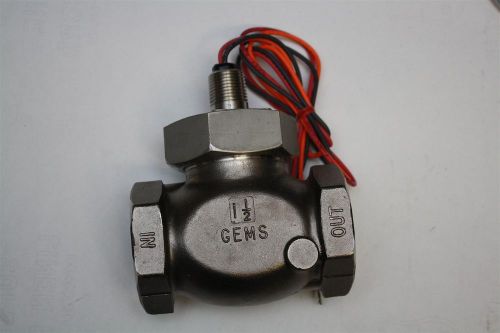 Gems fs-200, 27095, 1 1/2&#034; npt, ss flow switch for sale