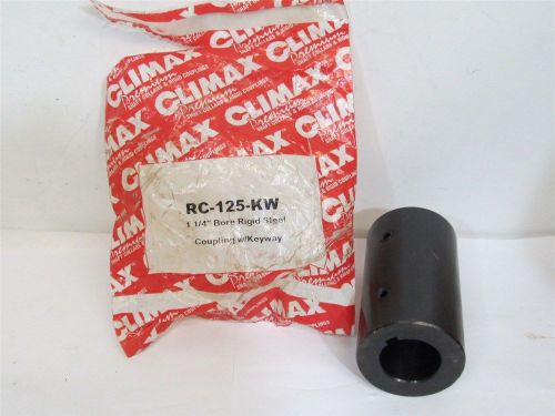 Climax Premium RC-125-KW, 1-1/4&#034; Coupling w/ Keyway