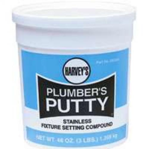 3Lb Stainless Plumbers Putty Harvey&#039;s Plumbers Putty 043050 078864430509