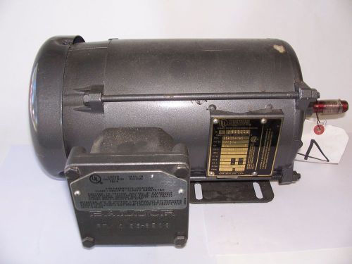 Baldor 3/4Hp Electric Motor, Cat No M7031A, 1140 rpm, 208-230/460 Volts,56 frame