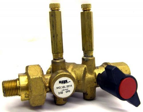 New hays 2514 y-ball check valve automatic balancing for sale