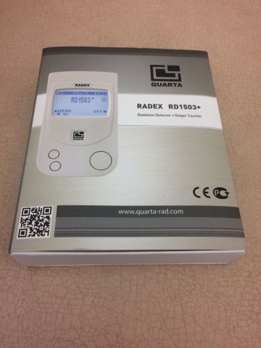 RADEX RD1503+ Geiger Counter / Radiation Detector
