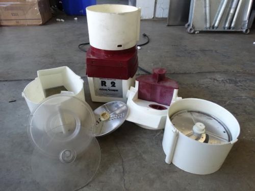 Robot Coupe Model R2 Commercial Food Processor w/ Continuous Feed Head 3 Blades