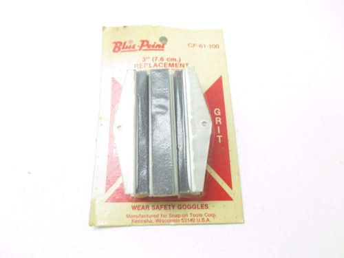 NEW SNAP-ON CF-61-100 BLUE-POINT 3 IN COURSE GRIT REPLACEMENT STONE SETS D512746