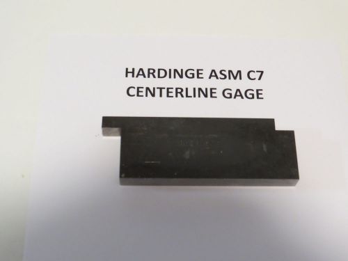 HARDINGE ASM-C7 CENTER HEIGHT GAGE - GOOD USED CONDITION
