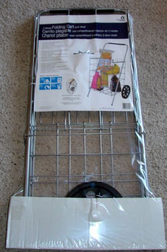 The helping hand 2 wheel folding cart with shelf * fast shipping !! for sale