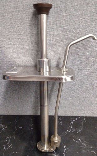 Topping Syrup Fountain Pump Stainless