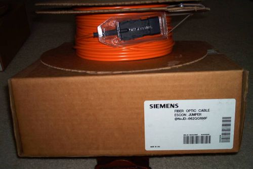 Siemens Optical Cable 2 Fiber 60ft w/connectors New