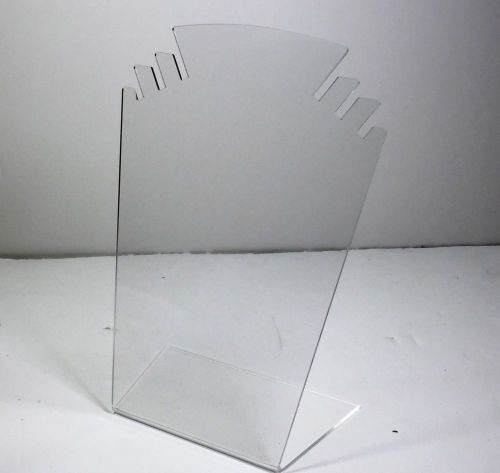 Clear Acrylic Plexiglass Necklace Jewelry Stand Countertop Display 11620-8A