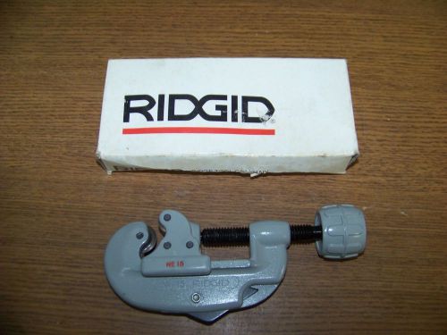 RIDGID #15 Tubing Cutter 32920 3/16&#034; to 1 1/8&#034; - New Old Stock