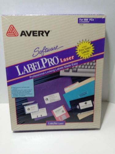 Avery label pro software laser 5100 new factory sealed create labels