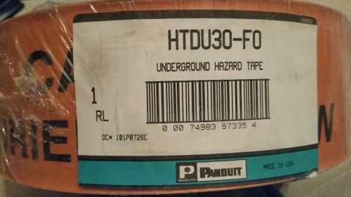 Panduit Underground Hazard Tape Caution Fiber Optic 1000&#039; x 3&#034; HTDU30-FO