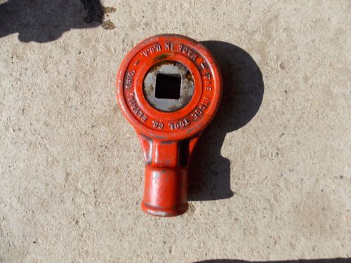 Ridgid model d 223- 1&#034; square ratchet jam proof geared threader adapter for sale