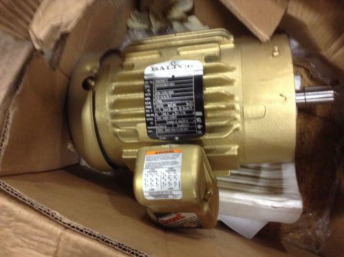 Baldor Electric 2 HP Motor SUPER E VEM3587T 1755 RPM 3PH 208-460V NIB