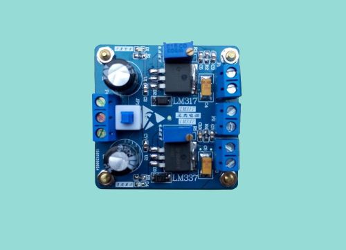 LM317 LM337 adjustable positive and negative linear regulated power supply