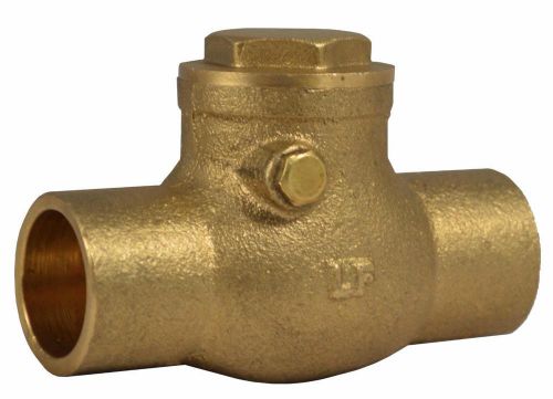 Swing check valve 3/4&#034; sweat connection lead free for sale
