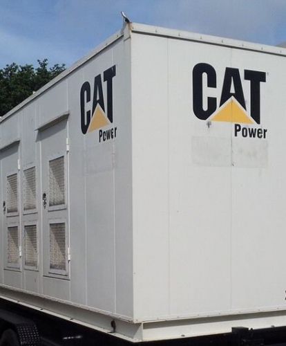 Cat c9 250kw. year 2007. sound proof with base tank. rental for sale