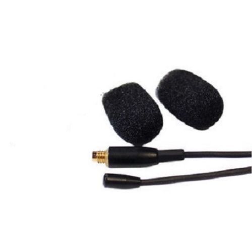 Que Audio Omnidirectional Lavalier Microphone Black -45dB Sensitivity -DA04 BL 2