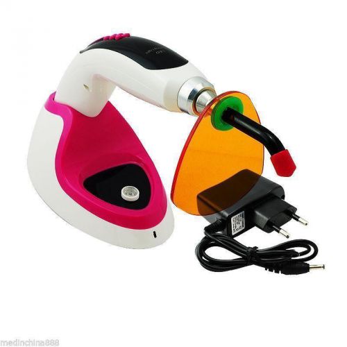 1400MW Wireless Cordless LED  Dental Curing Light Lamp with Light Meter USA ship