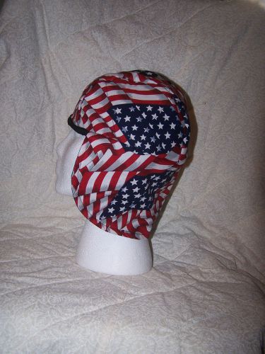 Welding cap! ,usa!//with ear flap for sale