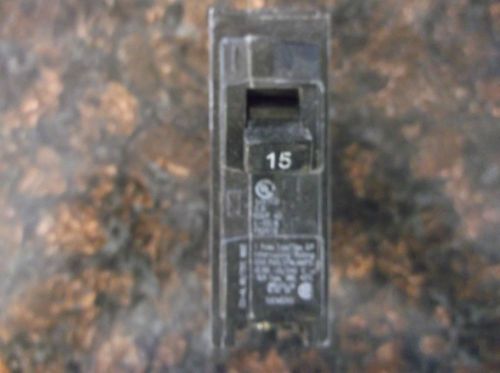 New 15 amp 1 pole ite, siemens plug on breaker qp115 q115 for sale