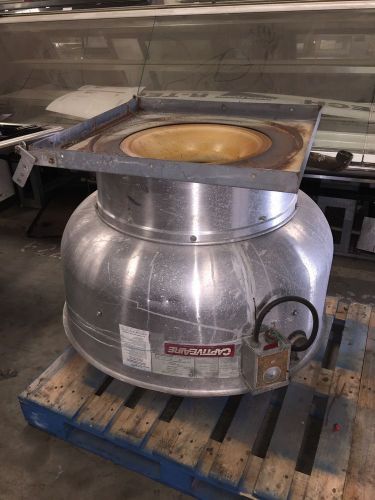 Captiveaire 1.5 hp exhaust fan, model nca16fa  used for sale