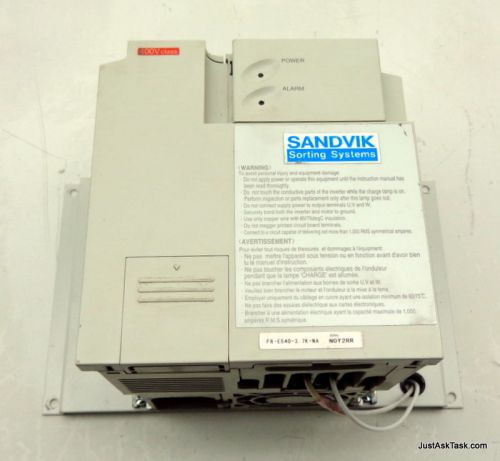 Mitsubishi Electric Inverter AC Drive FR-E540-3.7K-NA 5 HP 0-460V 9.5A W/ Manual
