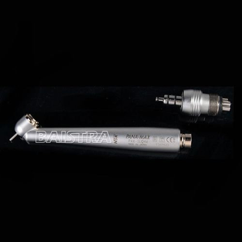 Dental nsk style 45 degree high speed handpiece &amp; quick coupling/coupler 4 hole for sale