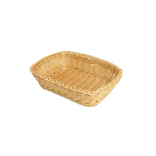 New plastic rectangular basket, tabletop 3&#034;h x 12&#034;w x 9&#034;l thunder group for sale