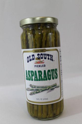 Old South Pickled Asparagus-16 oz-Perfect Bloody Mary Stir Sticks or Appetizers