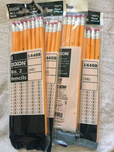 Lot of 32 New Dixon Yellow HB #2 Pencils School Home Office Supply Write Art New