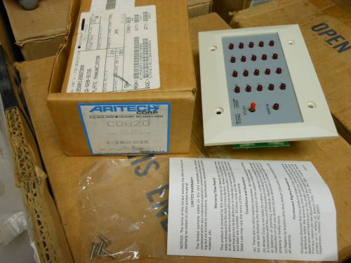 Aritech CQ820 Annunciator Panel Zip 20 Zone Alarm - New in Box