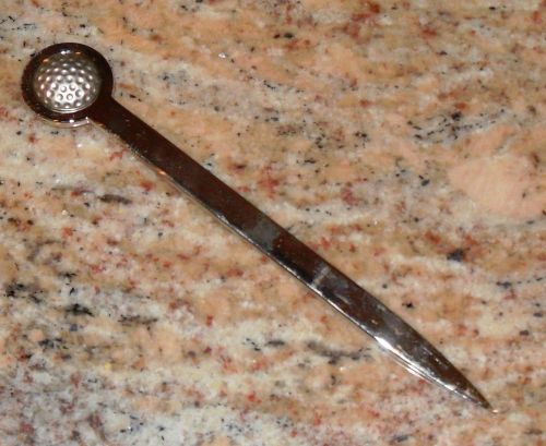 Golf Ball Letter Envelope Opener Silver Toned Great Gift Idea Birthday Christmas