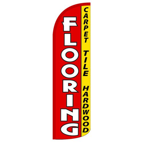 Flooring Extra Wide Windless Swooper Flag Jumbo Sign Banner Made in USA