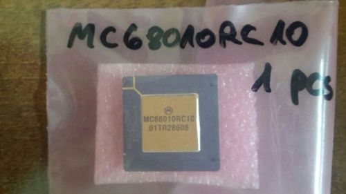 Motorola MC68010RC10 chip NOS PROCESSOR 1 unit gold