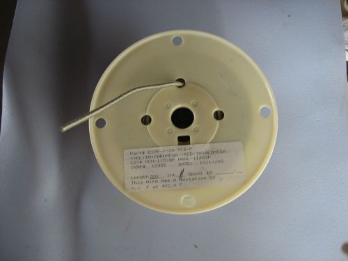 Omega tt-k-20 thermocouple wire - type k - 1 roll length 200&#039; for sale