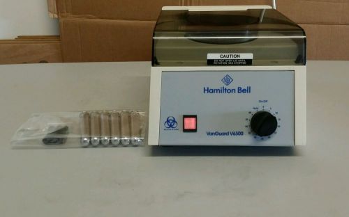 Reconditioned Hamilton Bell VanGuard V6500 6 Place Centrifuge w/ Shields/Stopprs