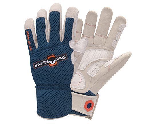 StoneBreaker Gloves Landscape Pro Large Work Glove  Large  Blue