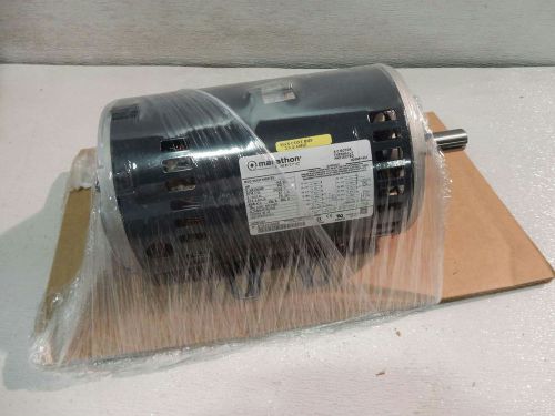 Rcd-carrier 3 hp furnace blower motor hd58fk651 208 230 460 marathon 3 phase for sale