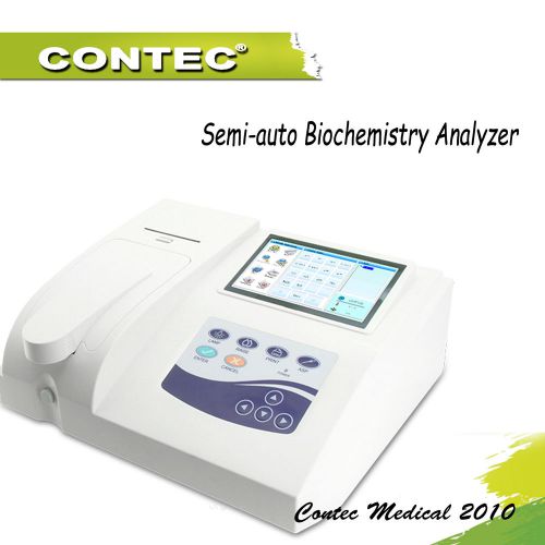 CONTEC NEW  Semi-auto Biochemistry Analyzer  BC300 LCD touch screen Biochemical
