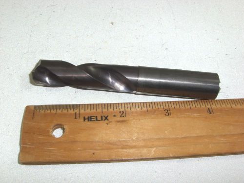 15.5MM TITEX SOLID CARBIDE 2-FLUTE RESHARPENED COOLANT FED TWIST DRILL