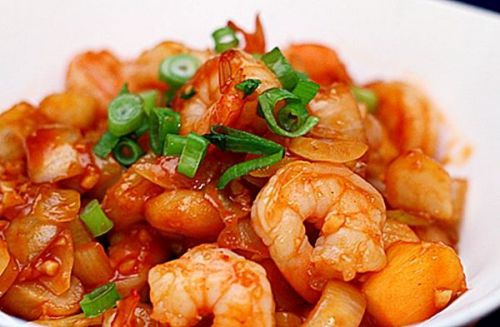 Thai Food Recipe Restaurant Sweet and Sour Prawn Kitchen Menu Homemade Delicious