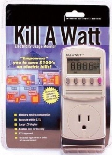P3 International Kill A Watt Electricity Usage Voltage Meter Monitor P4400