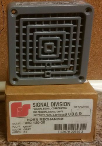 Federal Signal Division  Horn Mechanism  120 vac 350-120-30