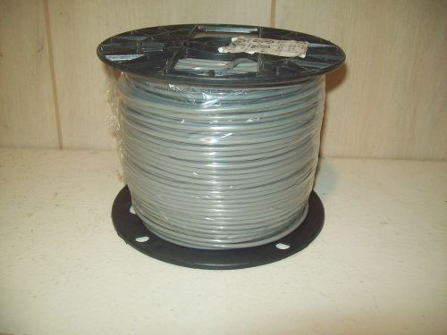 500&#039; grey #12awg solid copper THHN/THWN ! Free Shipping ! NEW