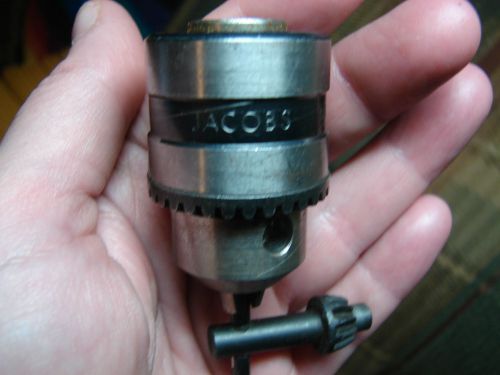 Used Jacob&#039;s Multi-craft drill chuck 1/16&#034; -3/8&#034; cap 3/8&#034;x 24 thread MT LOT 6