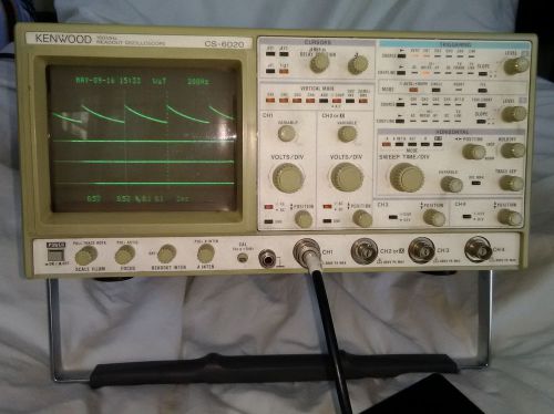 Kenwood CS-6020 oscilloscope, 150mHz, 4 channel