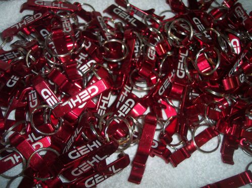 150 RED BOTTLE OPENER W/TAB PULLER KEY CHAINS WHOLESALE LOCKSMITH DEAL W/PRINT